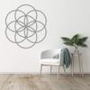 Seed of Life X Wall Decal SEEDS OF LIFE, Pink, 80 x 80 cm view 3