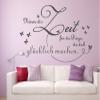 timalo Living Room Wall Decal Quote “Take Time for the Things” | 75021 Pastel Blue 120 x 58 cm view 2