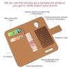 Lankashi PU Leather Flip Wallet Case for MEDION Life E5005 MD 99915 5-inch Phone, Black view 2