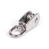 BE-TOOL M15 Single Stainless Steel Swivel Pulley, 35 kg Capacity, for Wire Rope (1 pc.) view 3
