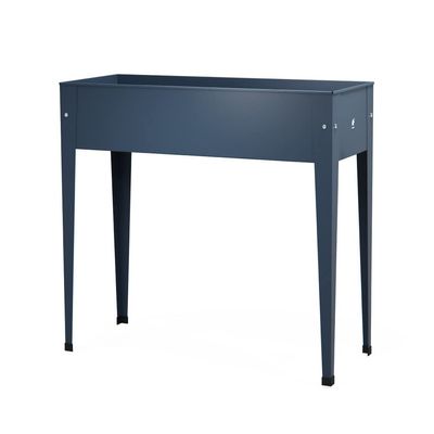 Herstera Garden Urban Raised Garden Bed, Metal, 100 x 40 x 84 cm, Anthracite