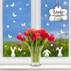 WallTattoo Loft Reusable Window Stickers: Bunnies, Butterflies & Flowers view 4