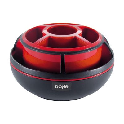 DOHE Rotating Desk Organizer - Red