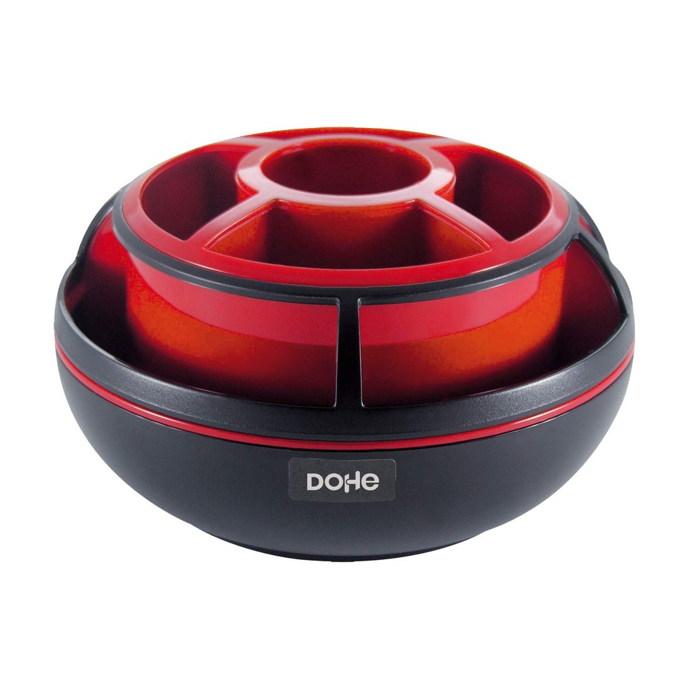 DOHE Rotating Desk Organizer - Red