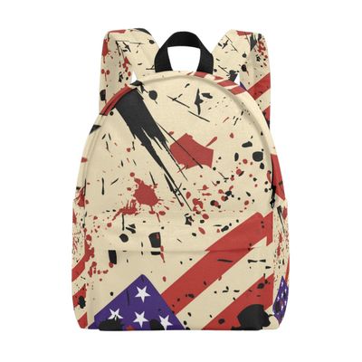 MONTOJ Travel Backpack with American Flag