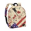 MONTOJ Travel Backpack with American Flag view 3