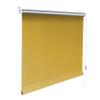 Mini Thermal Blackout Roller Blind, KLEMMFIX, Chain-Operated, No Drilling, 25 x 230 cm, Yellow view 1