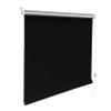 Mini Thermal Blackout Roller Blind KLEMMFIX, 150 x 70 cm, Black view 1