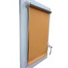 Mini Thermal Blackout Roller Blind KLEMMFIX, 150 x 70 cm, Black view 3