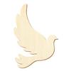 Wooden Dove Bird, 17 cm, Pack of 100 view 1