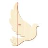 Wooden Dove Bird, 17 cm, Pack of 100 view 3