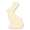 Wooden Chocolate Bunny, 48 cm, Pack of 100 view 1