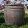 Oak Barrel-Style Rainwater Tank 450 L, Brown view 4