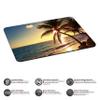 PEDEA Gaming and Office Mouse Pad, 350 x 260 mm, Beach view 3