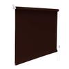 Mini Blackout Roller Shade KLEMMFIX, Chain-Operated, No Drilling, 65 x 180 cm, Dark Brown view 1