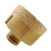 SHDIATOOL 70 mm Diamond Tile Hole Saw, M14 Thread, Vacuum-Brazed view 1