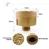 SHDIATOOL 70 mm Diamond Tile Hole Saw, M14 Thread, Vacuum-Brazed view 2