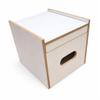 Freizeit - Wittke White Toilet Stool for Porta Potti 145/345, incl. Blue Cushion, Toilet Not Included view 3
