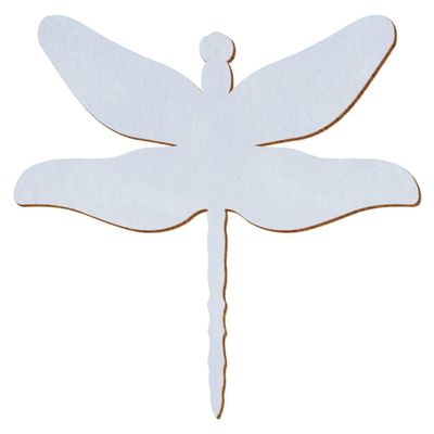 Lavender Wooden Dragonfly – Decorative Cutout, 46 cm, 25-Pack