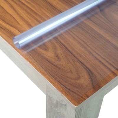 Transparent Protective Table Cover, 0.5 mm, Rectangular, 100 x 420 cm