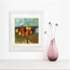 1art1 Paul Cézanne Poster, Apples and Biscuits, 1879, Framed Art Print with Mat, 40 x 30 cm view 2