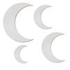 Silver Wooden Moon, 48 cm, Pack of 10 view 2