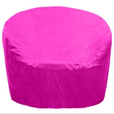 Kaufpirat Premium Round Sun Island Cover 310 x 85 cm, Pink, 900D, 500 g/m, 6,000 mm Water Resistance