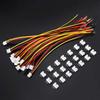 VUNIVERSUM 2-Piece Premium 3-Pin 1.5 mm JST-ZH Servo Connector Set with 15 cm 28 AWG Cable and Loose Socket view 2