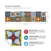 RE-COVERTILES Tile Stickers for Kitchen and Bathroom, 16 Pieces, 15 x 15 cm, PS00197 view 3