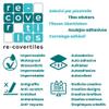 RE-COVERTILES Tile Stickers for Kitchen and Bathroom, 16 Pieces, 15 x 15 cm, PS00197 view 4