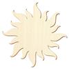 Wooden Sun, 3–50 cm, 16 cm, Pack of 10 view 1