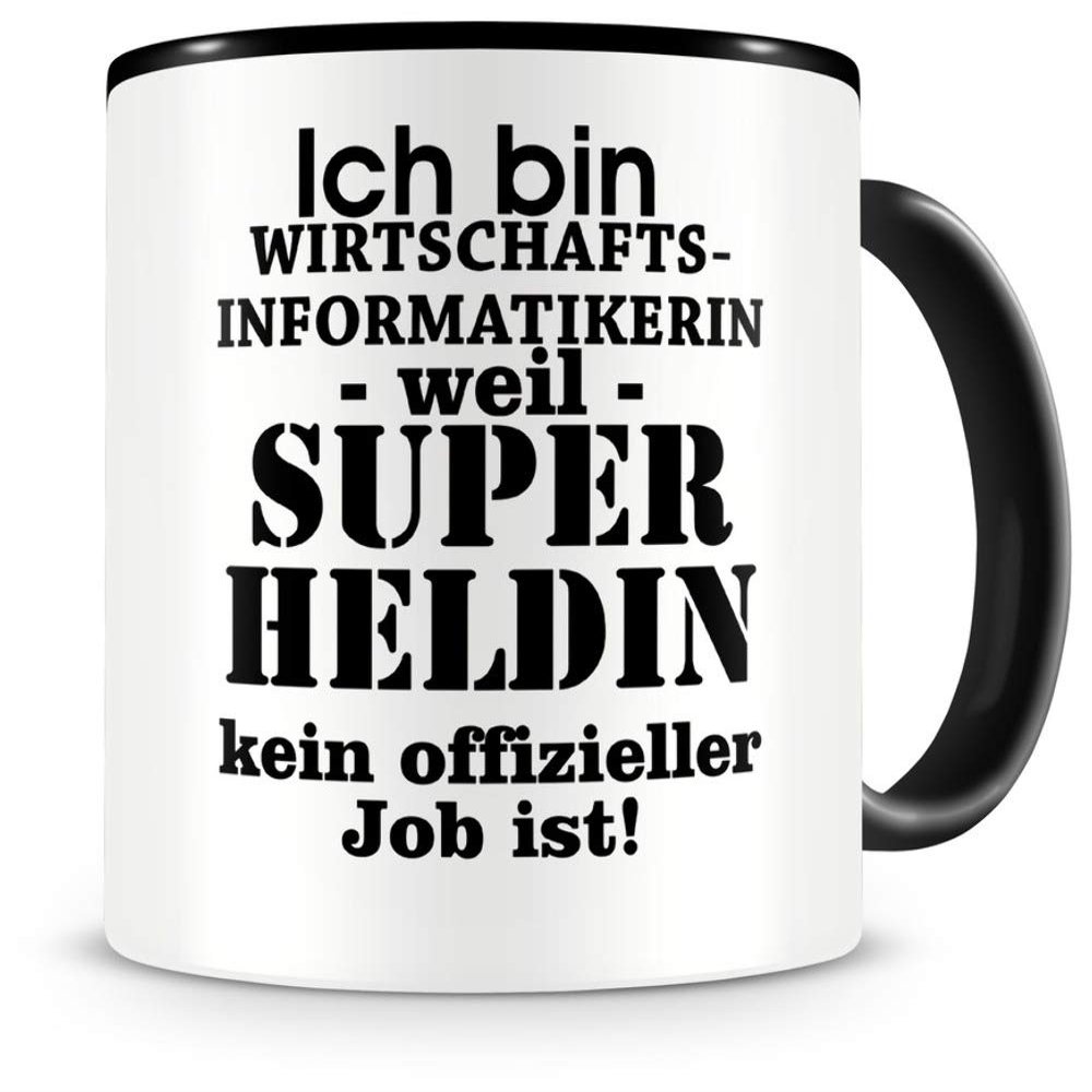 Samunshi "I'm a Business Information Systems Specialist" Mug 300 ml Black