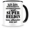 Samunshi "I'm a Business Information Systems Specialist" Mug 300 ml Black view 1