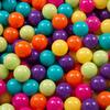 KiddyMoon Ball Pit 90 x 30 cm with 300 7 cm Balls, Round Ball Pool for Babies and Children, Pink/Light Green/Yellow/Turquoise/Orange/Dark Pink/Violet view 3