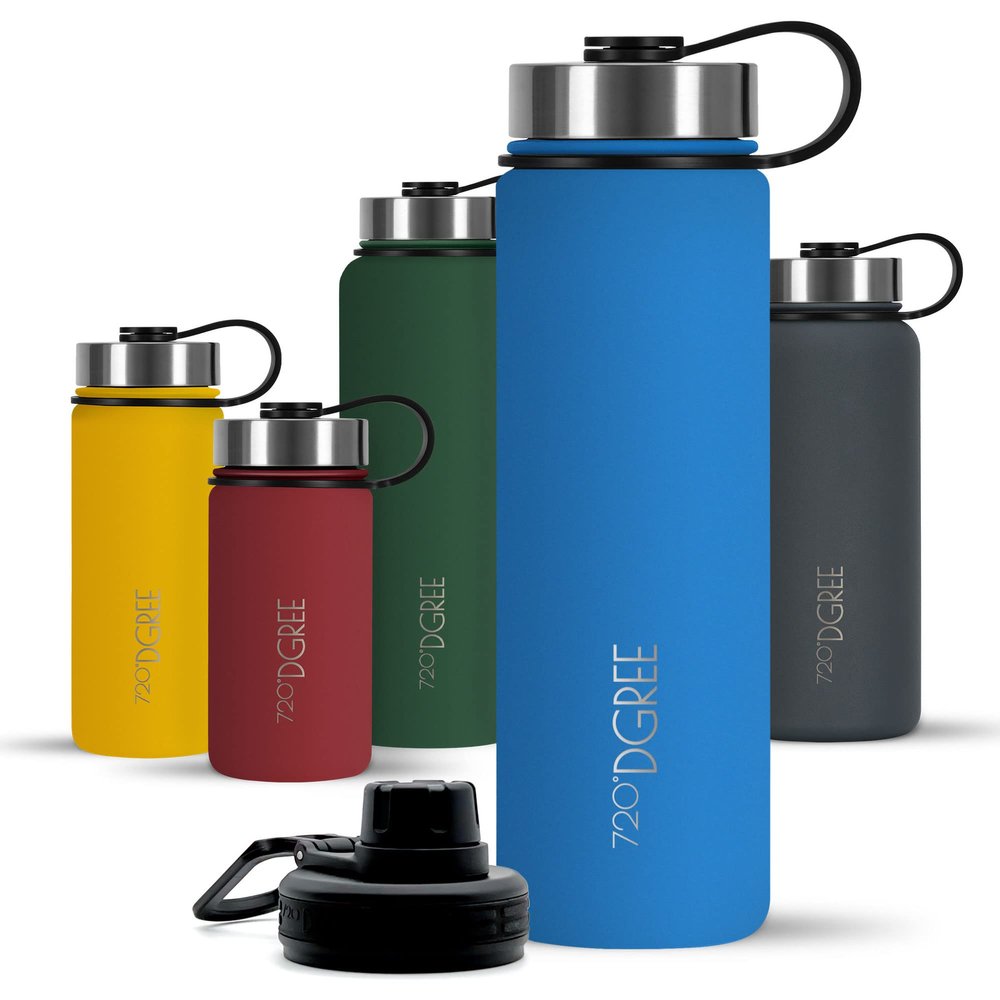 720DGREE Stainless Steel Water Bottle 710 ml noLimit – Keeps Hot 12h, Cold 24h