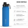 720DGREE Stainless Steel Water Bottle 710 ml noLimit – Keeps Hot 12h, Cold 24h view 2