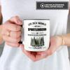 Profession Mug: Never Mess with a Female PE Teacher view 3