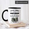 Profession Mug: Never Mess with a Female PE Teacher view 4