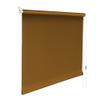 Mini Light-Filtering Roller Blind, No-Drill Clamp Mount, Chain Operated, 120 x 70 cm, Ochre view 1