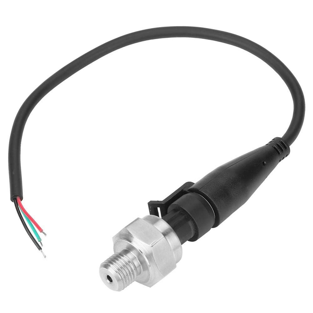 G1/4" Pressure Transducer Sensor, 5V Input, 0.5–4.5V / 0–5V Output, Analog Signal, 0–80 PSI
