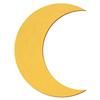 Golden Wooden Moon Cutout, 18 cm, Set of 10 view 1