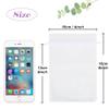 HRX 100-Pack White Organza Bags, 10 x 15 cm, Drawstring Jewelry & Gift Bags view 2