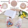 HRX 100-Pack White Organza Bags, 10 x 15 cm, Drawstring Jewelry & Gift Bags view 3