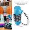 Sonew 4-Digit Combination Padlock for Gym Lockers, Employee Lockers and School Bags, Blue view 3