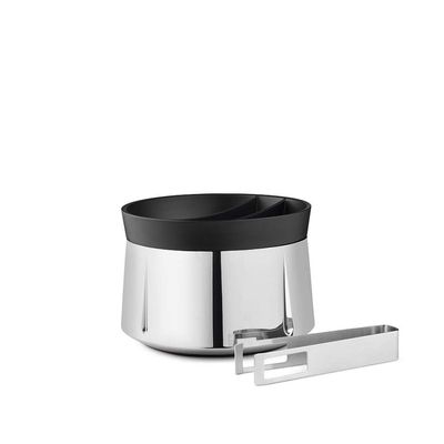 Rosendahl Grand Cru 16 cm Ice Bucket with Ice Tongs in Lid, Metallics