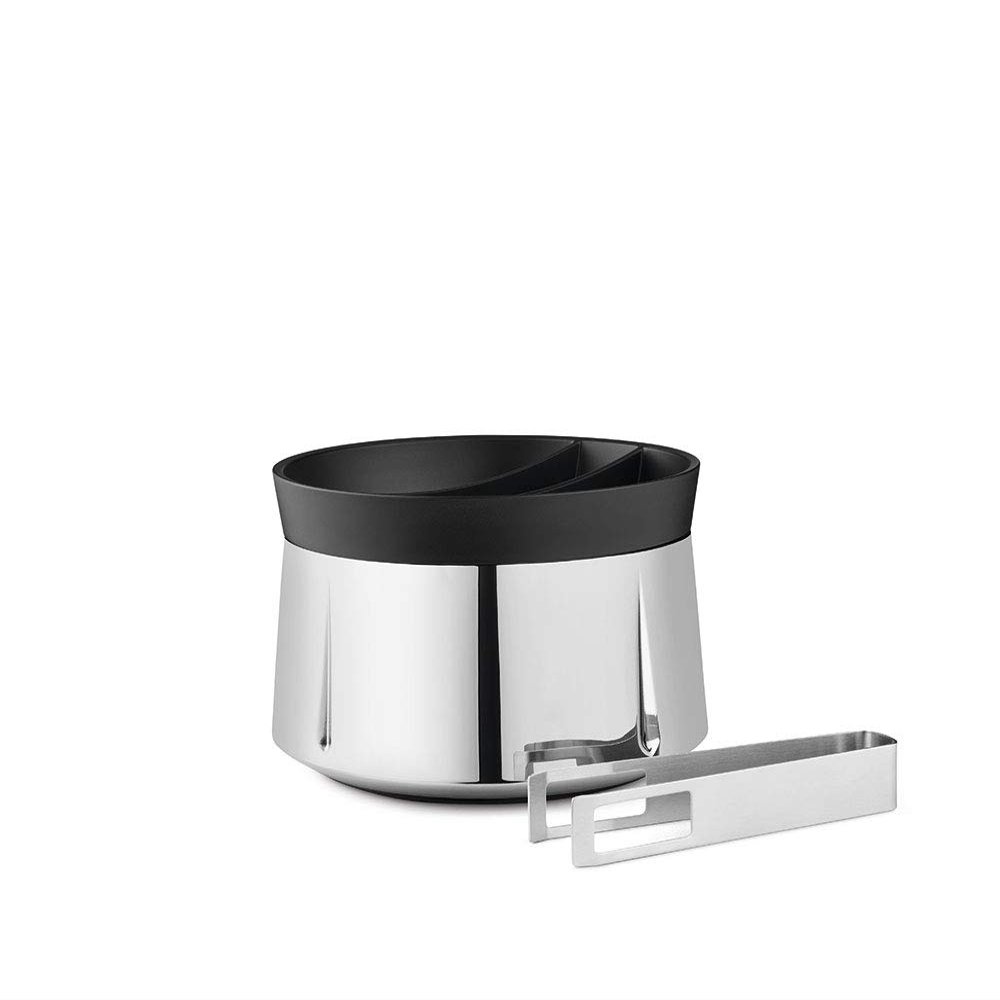 Rosendahl Grand Cru 16 cm Ice Bucket with Ice Tongs in Lid, Metallics