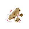 Liyafy Solid Brass Sliding Bolt, Durable, 3 in, Gold-Tone view 2