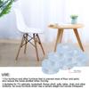 sourcing map 16-Pack Round Non-Slip Rubber Furniture Feet, 15 mm view 2