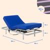 Geriafy Electric Adjustable Bed with Professional V3 Memory Foam Mattress, 90 x 190 cm view 2