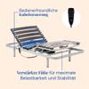 Geriafy Electric Adjustable Bed with Professional V3 Memory Foam Mattress, 90 x 190 cm view 3